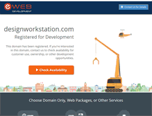 Tablet Screenshot of designworkstation.com